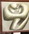 Carlos León Cruz “Untitled” Abstract Oil on Canvas, Custom Leather Frame For Sale - Image 12 of 12