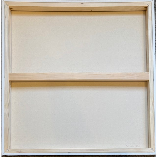 Impressionist Style Original Floral Still Life Acrylic Painting For Sale In New York - Image 6 of 7