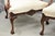 Vintage Thomasville Georgian Style Carved Mahogany Lounge Arm Chairs - A Pair For Sale - Image 14 of 16