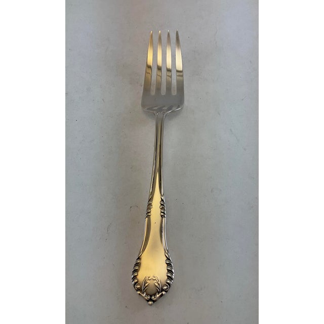 James Dixon & Sons 1980s Silver Serving Fork, Chesterfield For Sale - Image 4 of 12