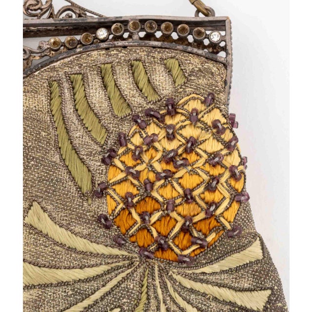 Metal Collection of Three Art Deco Handbags For Sale - Image 7 of 13