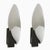 Black Post-Modern Sconces by Pierre Disderot, 1980s, Set of 2 For Sale - Image 8 of 9