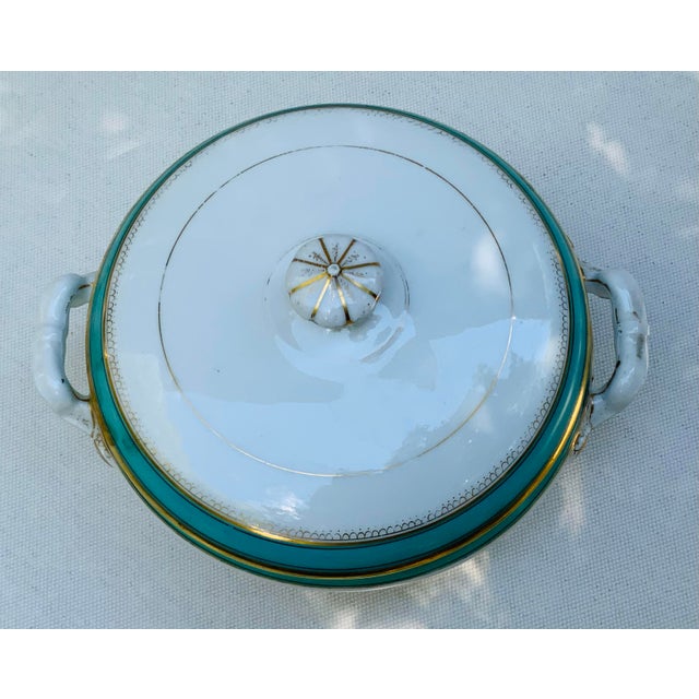 French 19th Porcelain Soup Tureen (One) For Sale - Image 9 of 18