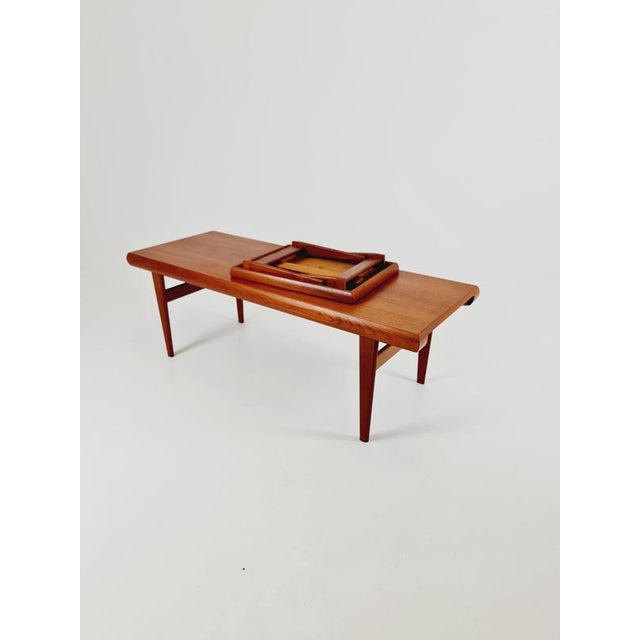 Danish Teak Coffee Table by Johannes Andersen for Trioh, 1960s For Sale - Image 3 of 18