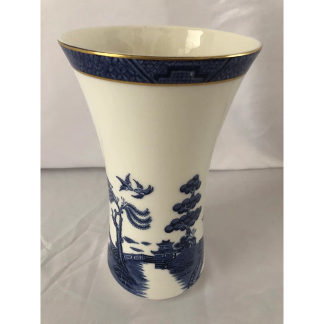 Royal Doulton Booths Real Old Willow Vase For Sale - Image 9 of 9