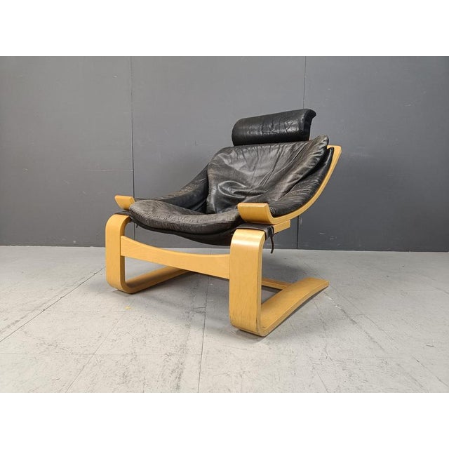 Swedish Kroken Armchair by Ake Fribyter for Nelo Möbel, 1970s For Sale - Image 3 of 10