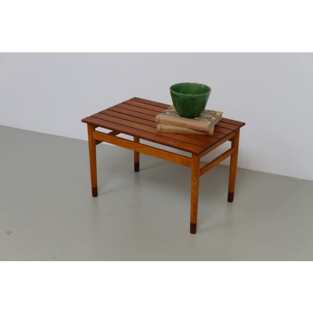 Danish Modern Bench or Table in Teak and Beech, 1950s For Sale - Image 11 of 18