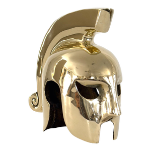 Solid Brass Trojan Warrior Helmet