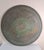 An exceptional oversized antique Turkish Ottoman copper sini tray, hand-hammered and richly hand-engraved with traditional...