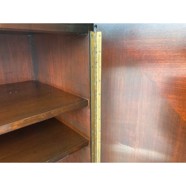 Rare 1950s Original t.h. Robsjohn Gibbings Rectilinear Cabinet Credenza for Widdicomb For Sale - Image 10 of 12