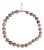 Rhodochrosite Ball Necklace With 14k Gold For Sale
