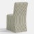 Stoffer Home x Cloth & Company Lindy Slipcover Dining Chair in Jane Stripe Laurel For Sale In Chicago - Image 6 of 6