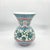 Ceramic Handmade Ceramic “Kandil” Vase (30cm) – Classic Ottoman Form – Polychrome Red & Green Floral Art For Sale - Image 7 of 9