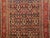 Antique Persian Malayer Gallery Rug, Hand-Knotted Wool, Geometric Pattern, 6x12, Navy & Red For Sale - Image 10 of 14