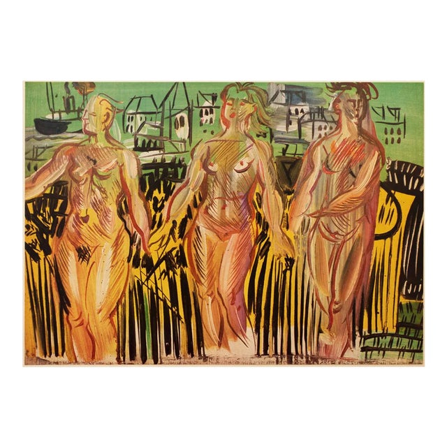 1954 After Raoul Dufy, "The Siene, the Oise, and the Marne" First Edition Offset Lithograph For Sale
