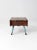 American Vintage Rustic Low Stool For Sale - Image 3 of 10