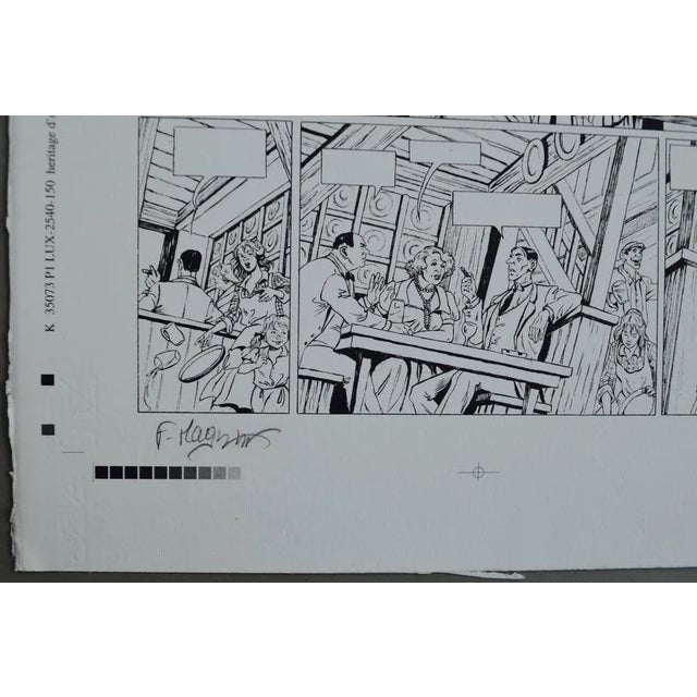 Florence magnin Heritage Emilie T04 the dreamer, 2005 Page 22 Printing board Technique Noir / Process Black Film Signed by...