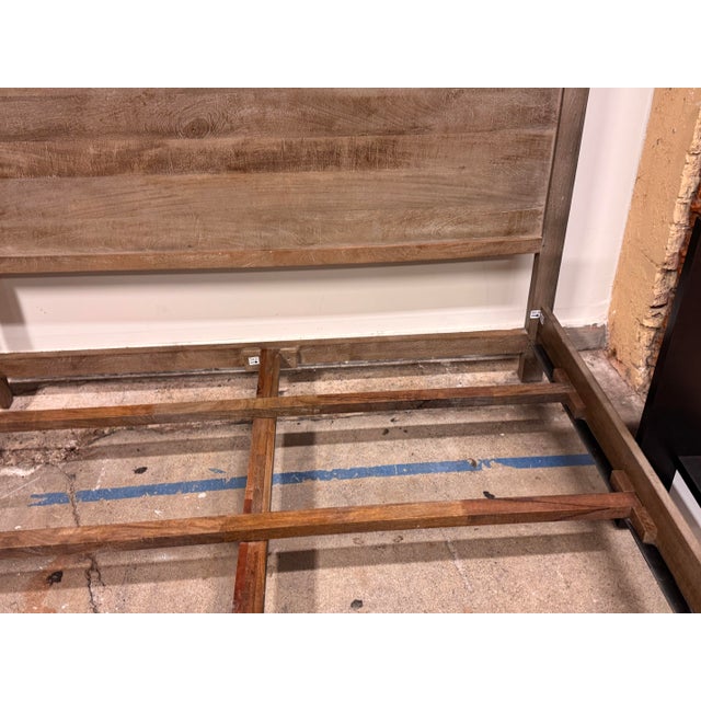California King Zin Home Amelie Wood Bed Frame For Sale - Image 9 of 12