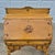 This is a lovely petite secretary desk from the Victorian era. It is made of solid oak with beautiful carved accents with...