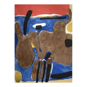 1964 Maurice Esteve Original Lithograph Composition
