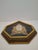 Mid-Century Modern Mid-Century Judaica Ten Commandments Wall Plaque W/ Lions, Crown, Black Velvet For Sale - Image 3 of 10
