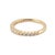 Metal 14k Yellow Gold 0.34ct Round Brilliant Lab Grown Diamond Half Eternity Band, Size 5.5 For Sale - Image 7 of 9