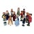 Vintage Byers' Choice Twelve Days of Christmas Collection | Complete Holiday Series Vignette With Rare Piping Piper & Swan Lady Heritage Set For Sale