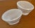 Pair of Oval Frosted Lidded Glass Boxes For Sale In Los Angeles - Image 6 of 10