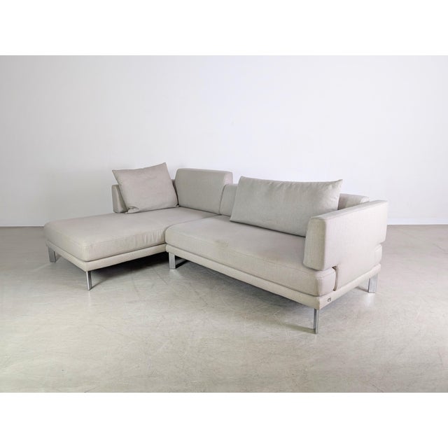 Sento Sofa in Grey Fabric from Rolf Benz For Sale - Image 5 of 14