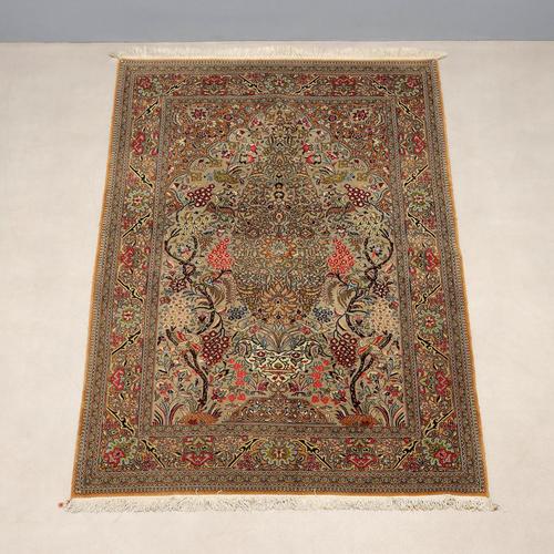Middle Eastern Kum Rug For Sale - Image 4 of 10