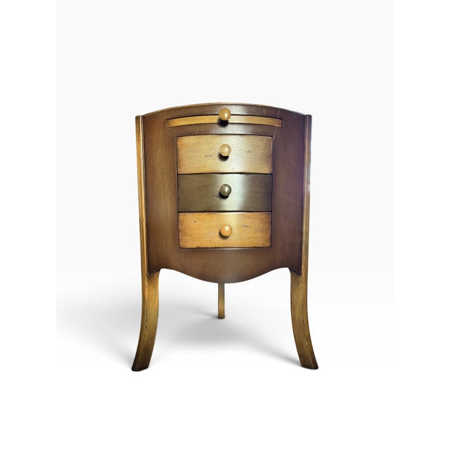 Modern South Cone Montauk 3-Drawer Accent Chest | Handmade in Peru | 2007 For Sale - Image 3 of 10