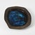 Vintage blue fritte catchall bowl designed by Irma Yourstone for Uppsala Ekeby. Made in Sweden in 1970s. This piece has an...