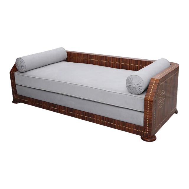 Art Deco Rosewood Daybed Sofa Chairish