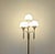 Sciolari floor lamp Splendid four-light floor lamp. Four opaline glass shades. Individual lights can be switched on and...