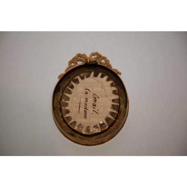 French Early 20th Century Louis XV Porcelain Plaque of Madonna For Sale - Image 3 of 8