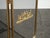 Vintage French Provincial Ribbons Love Birds Gold Brass Fireplace Screen #2 For Sale - Image 14 of 14