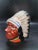 Vintage ceramic Native American Indian Chief bank