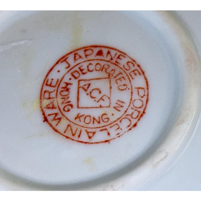 White Vintage Chinese Porcelain Cylinder Vase / Umbrella Holder - 12" For Sale - Image 8 of 8