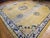 Antique Chinese Peking Rug, Handwoven Ningxia Medallion Pattern, Pale Yellow, 13' X 16' For Sale - Image 4 of 15