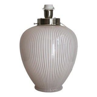 Italian Murano Glass Table Lamp by Mariana Iskra, 1985 For Sale