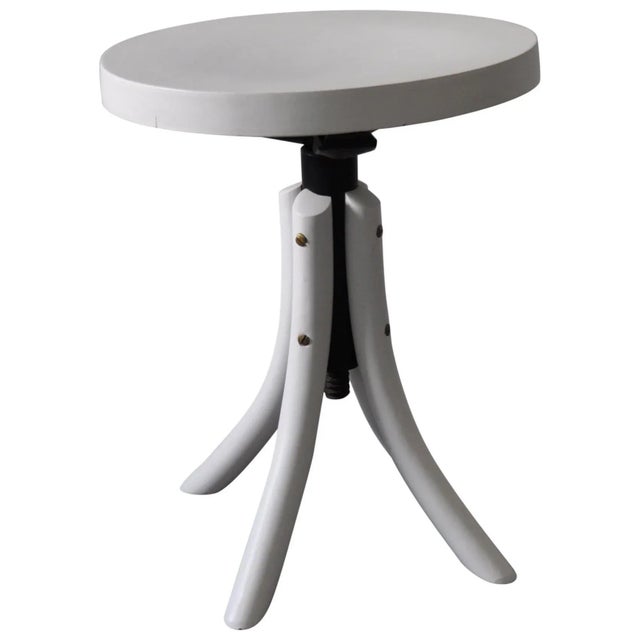 Vintage Music Stool, 1940s For Sale - Image 6 of 6