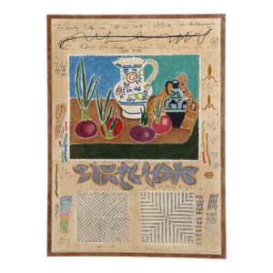 Pink Onions, 1982 Mixed Media by Michael Eisemann