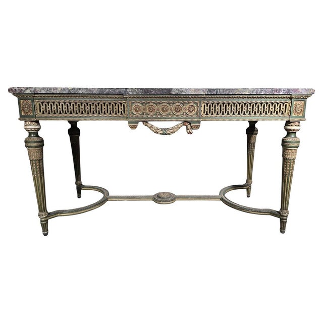19th-Century French Console Table, 1880 For Sale - Image 11 of 11
