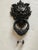 Antique 19 Th C French Iron Door Knocker Rococo Style For Sale - Image 4 of 5