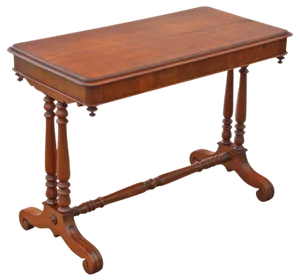 Antique Mahogany Writing Table, 19th Century
