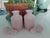 Early 20th Century Pair of French Pink Opaline Perfume Bottles With Original Stopper For Sale In Boston - Image 6 of 12