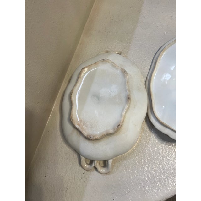 Antique Porcelain Vegetable Soup Bowl For Sale - Image 11 of 13