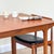 Wood Mid-Century Double Extending Dining Table by Tom Robertson for McIntosh For Sale - Image 7 of 18