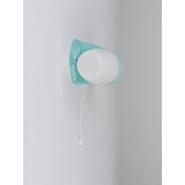 Bauhaus Turquoise Double Sconce Wall Light, Germany, 1950s For Sale - Image 10 of 17