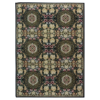 Contemporary European Inspired Bessarabian Floral Wool Rug by Doris Leslie Blau For Sale
